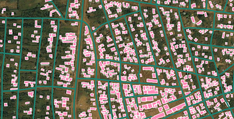 Continental-scale feature extraction