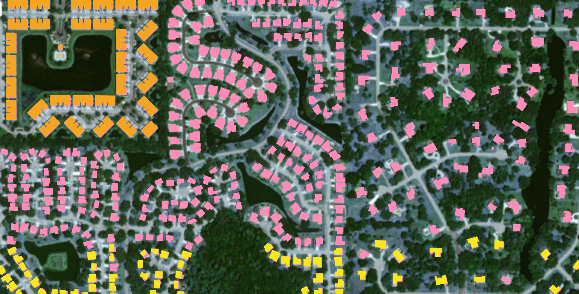 Building footprint data comparison