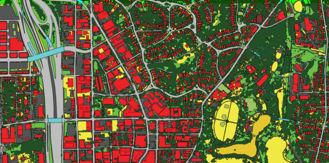 Ecopia Land Cover of Atlanta, Georgia