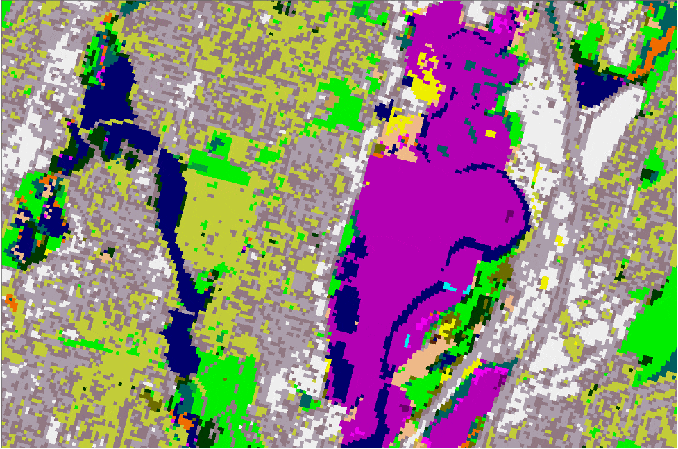 An example of how NOAA improved the resolution of their land cover data to provide more specific information to their government partners.
