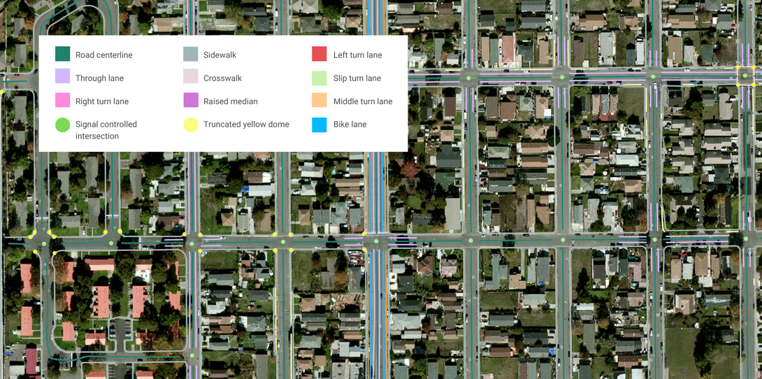 A sample of advanced transportation data needed for Vision Zero planning in San Pablo, California