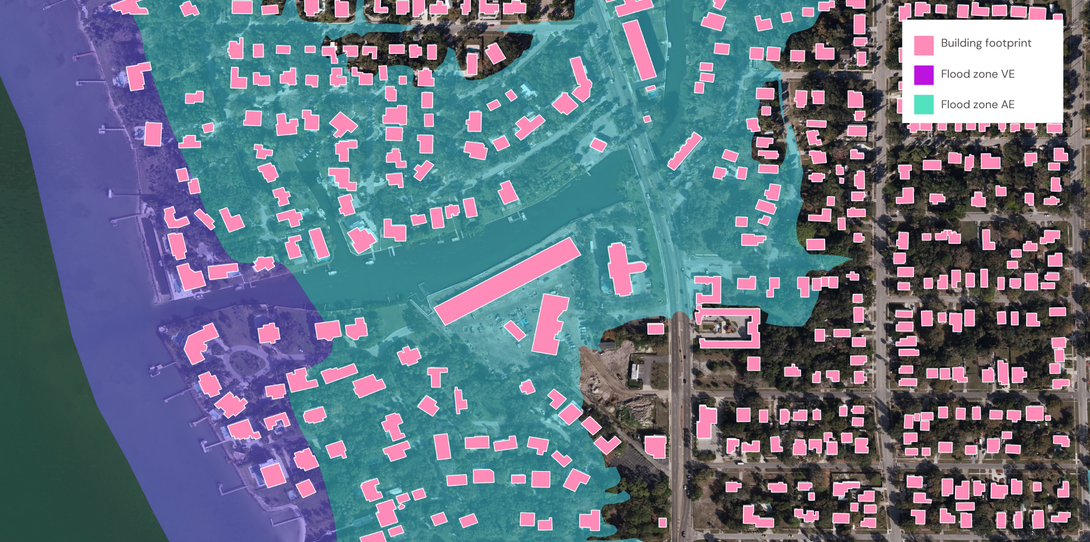 GeoAI risk assessment GIS map