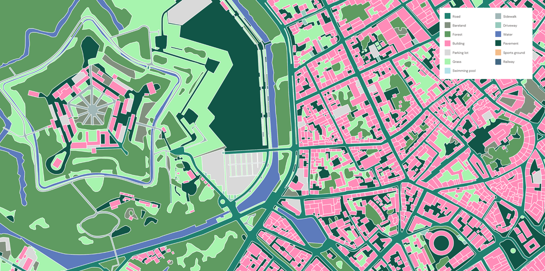 AI feature classification GIS data