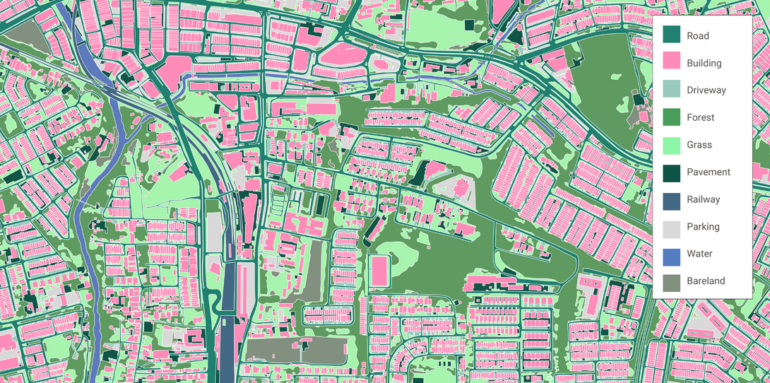 Land cover data in Malaysia